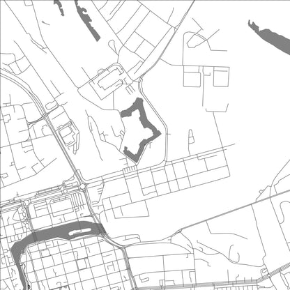 ROAD MAP OF NORRKOPING, SWEDEN BY MAPBAKES