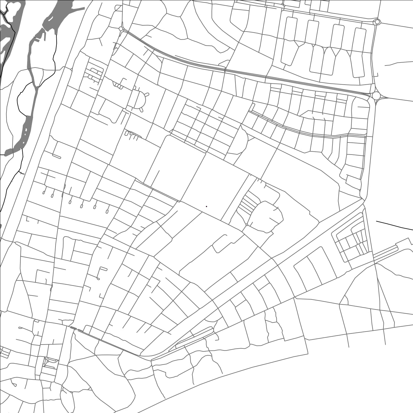 ROAD MAP OF SKANOR MED FALSTERBO, SWEDEN BY MAPBAKES