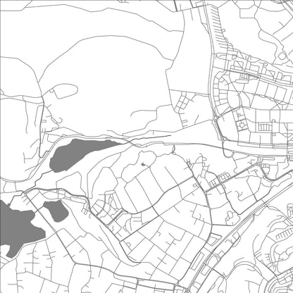 ROAD MAP OF TUMBA, SWEDEN BY MAPBAKES