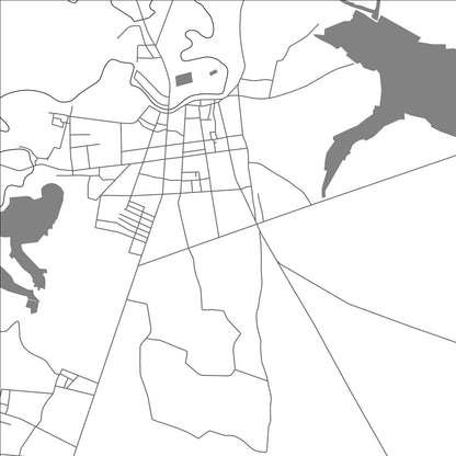 ROAD MAP OF AKAT AMNUAI, THAILAND BY MAPBAKES