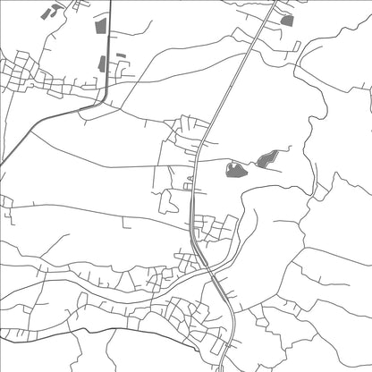 ROAD MAP OF BAN DONG MADA, THAILAND BY MAPBAKES