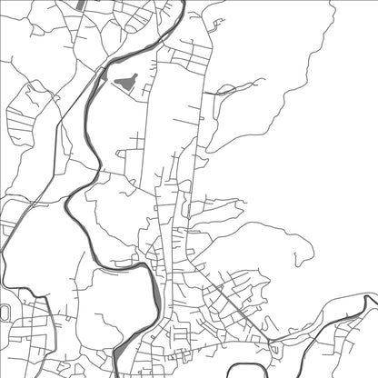 ROAD MAP OF BAN KAT, THAILAND BY MAPBAKES