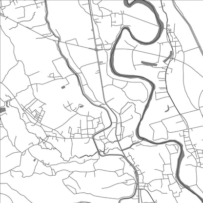 ROAD MAP OF BAN KHI LEK, THAILAND BY MAPBAKES