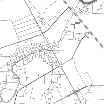 ROAD MAP OF BAN KRANG, THAILAND BY MAPBAKES