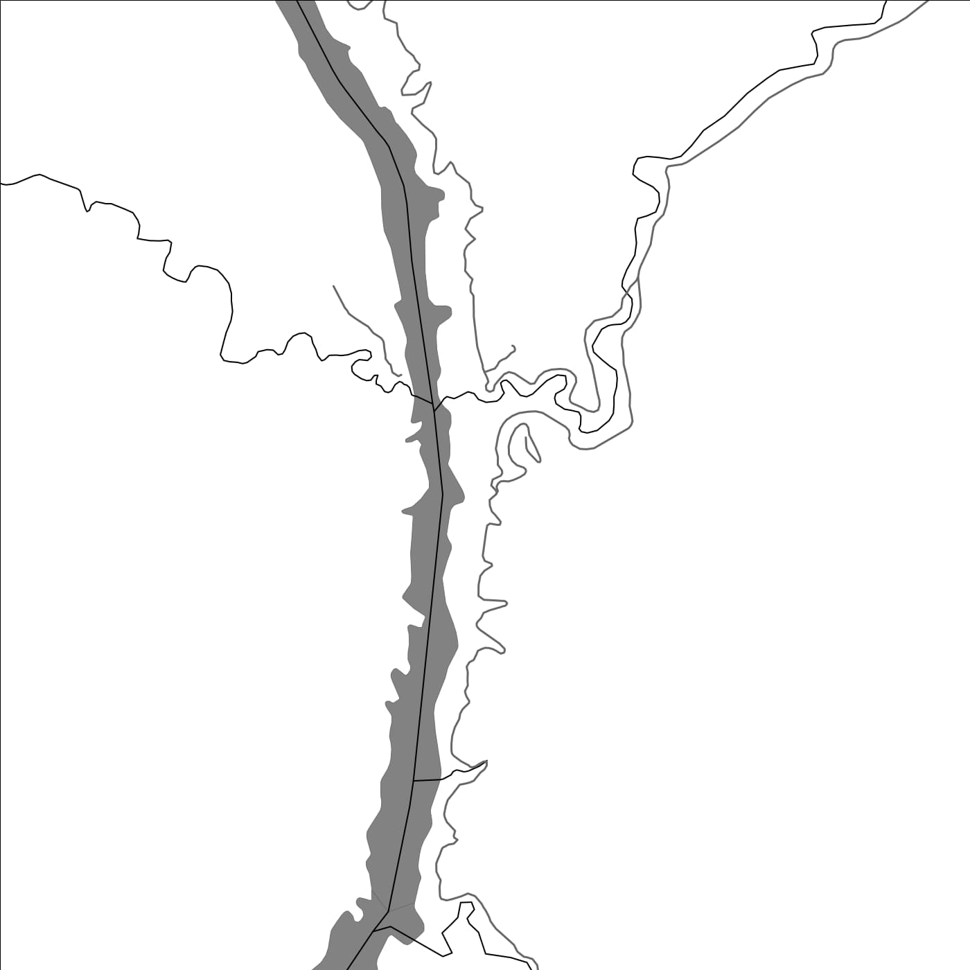 ROAD MAP OF BAN MAE SAM LAEP, THAILAND BY MAPBAKES