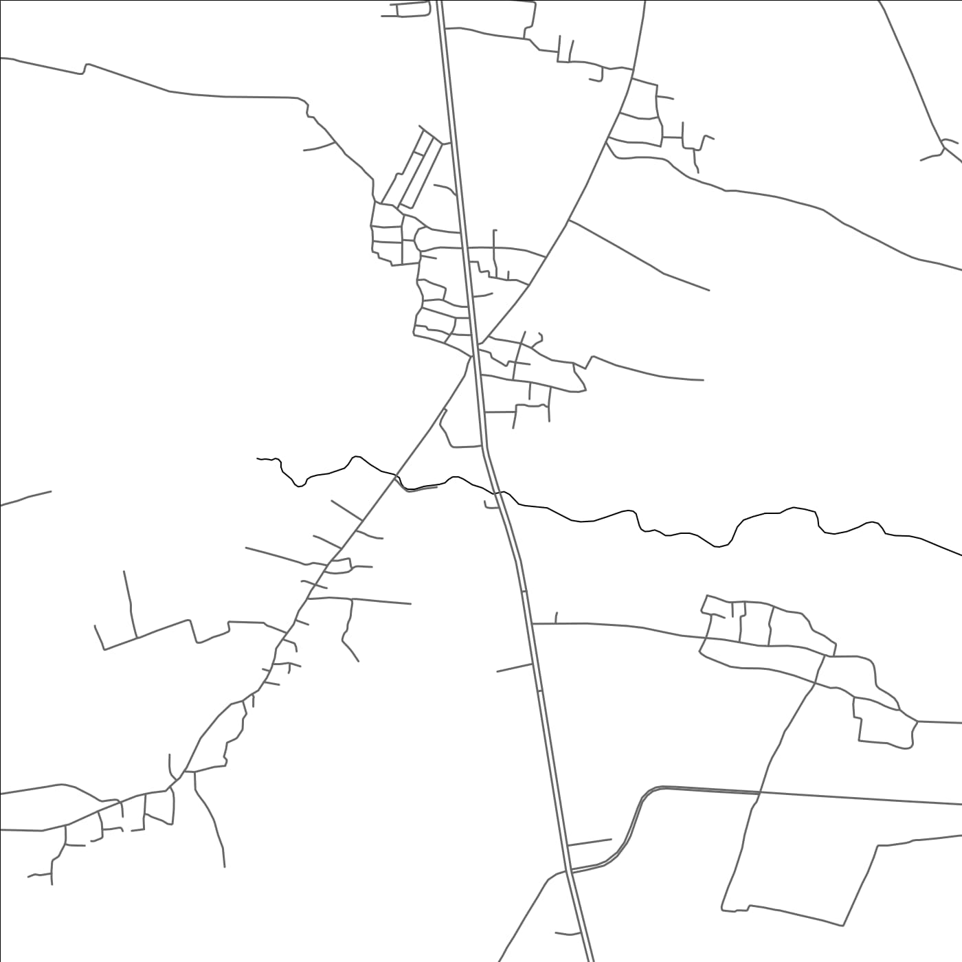 ROAD MAP OF BAN MUANG KHAM, THAILAND BY MAPBAKES