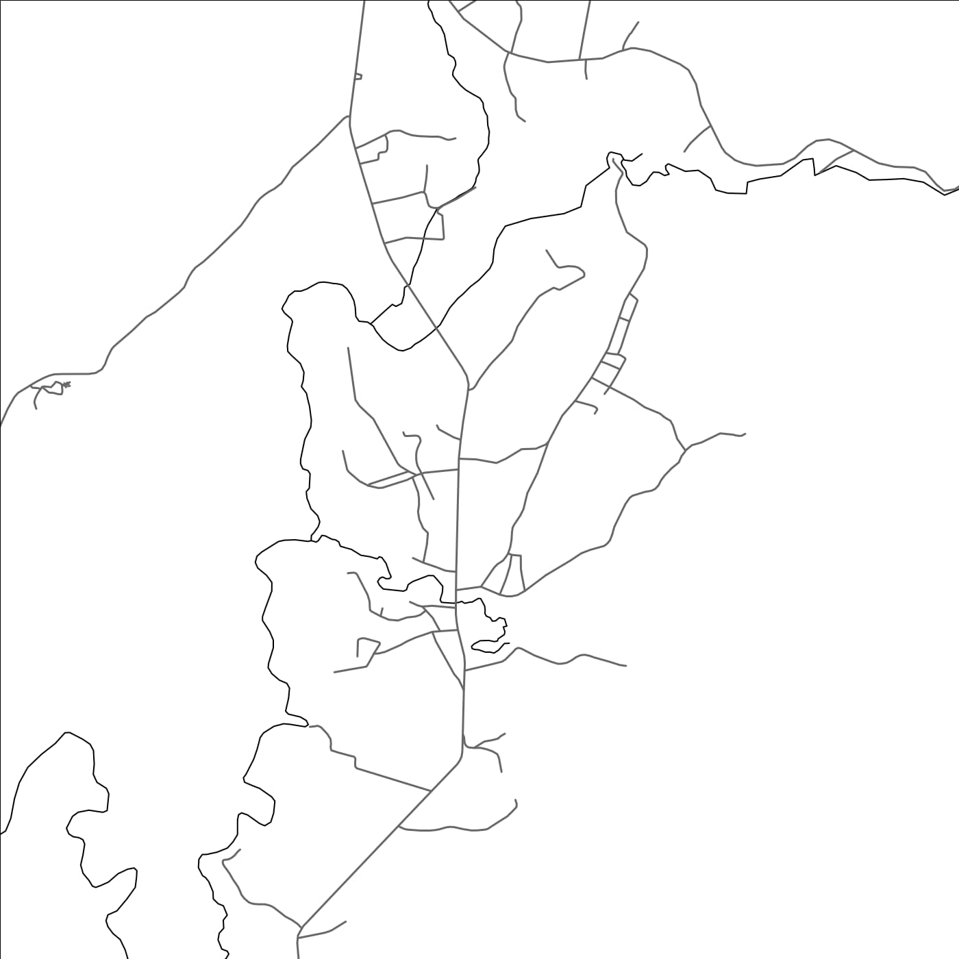 ROAD MAP OF BAN MUEANG NA TAI, THAILAND BY MAPBAKES