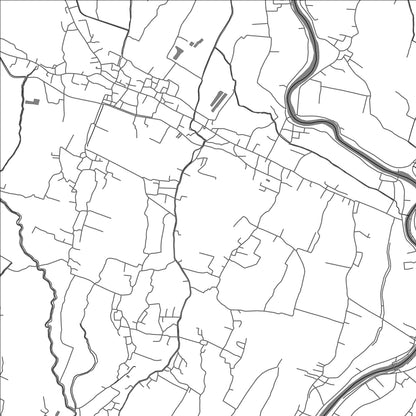 ROAD MAP OF BAN NONG TONG, THAILAND BY MAPBAKES