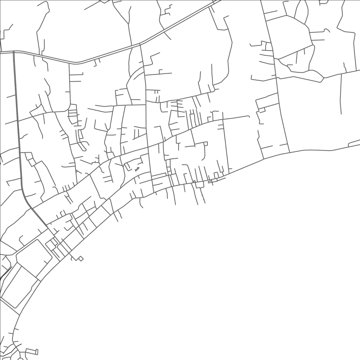 ROAD MAP OF BAN PHE, THAILAND BY MAPBAKES