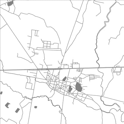 ROAD MAP OF BAN THUM, THAILAND BY MAPBAKES