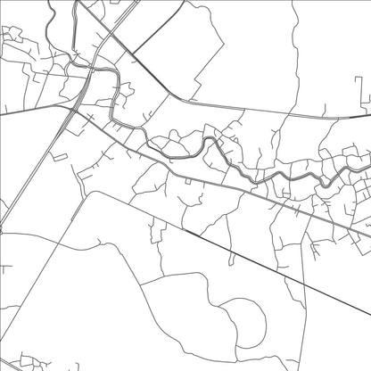 ROAD MAP OF BANG PHAE, THAILAND BY MAPBAKES