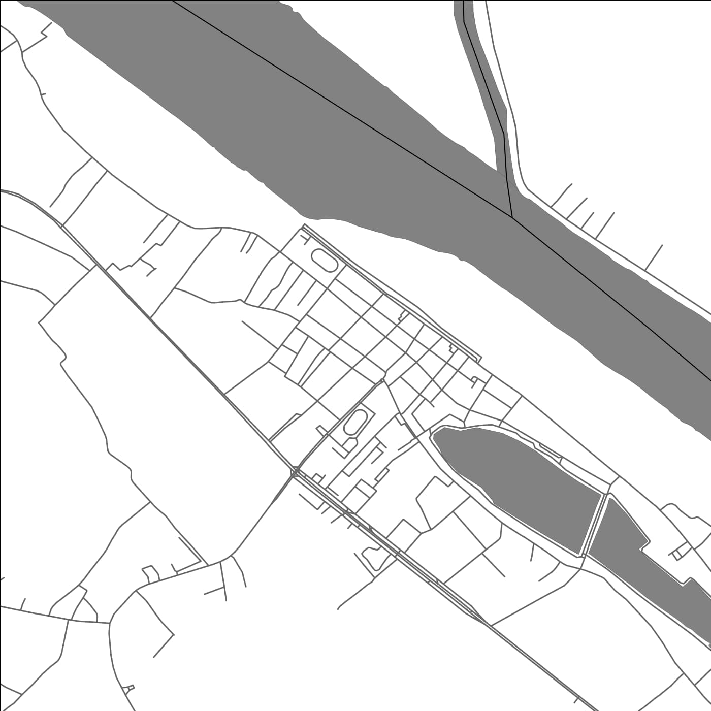 ROAD MAP OF BUENG KAN, THAILAND BY MAPBAKES