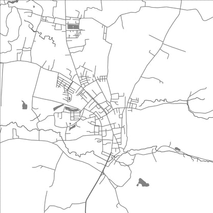 ROAD MAP OF HUAI YOT, THAILAND BY MAPBAKES