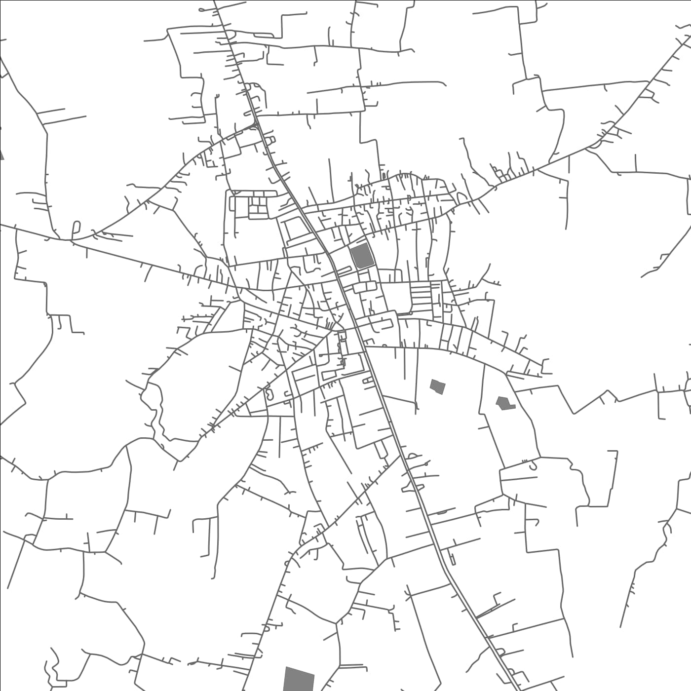 ROAD MAP OF KAENG KHRO, THAILAND BY MAPBAKES