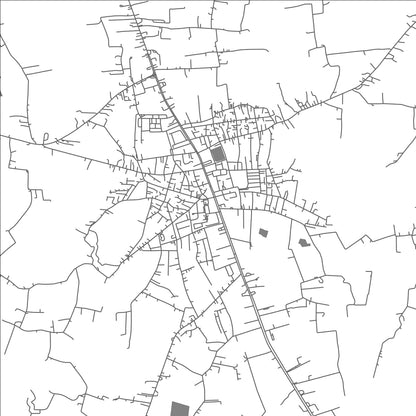 ROAD MAP OF KAENG KHRO, THAILAND BY MAPBAKES