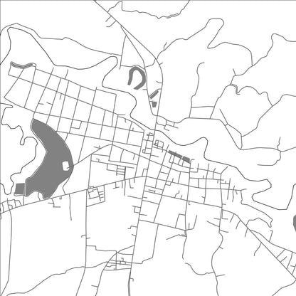 ROAD MAP OF KAMALASAI, THAILAND BY MAPBAKES