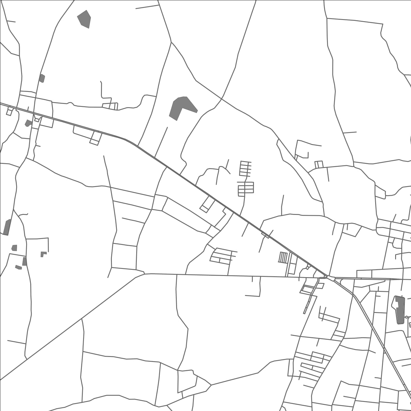 ROAD MAP OF KANTHARALAK, THAILAND BY MAPBAKES