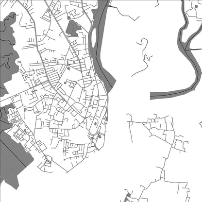 ROAD MAP OF KRABI, THAILAND BY MAPBAKES