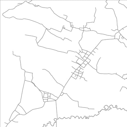 ROAD MAP OF MAE O, THAILAND BY MAPBAKES