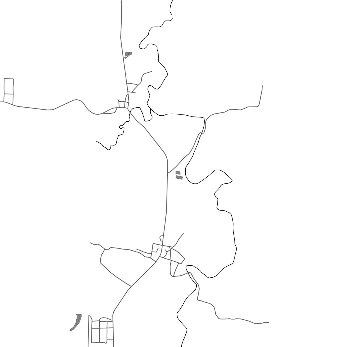 ROAD MAP OF NA YUNG, THAILAND BY MAPBAKES