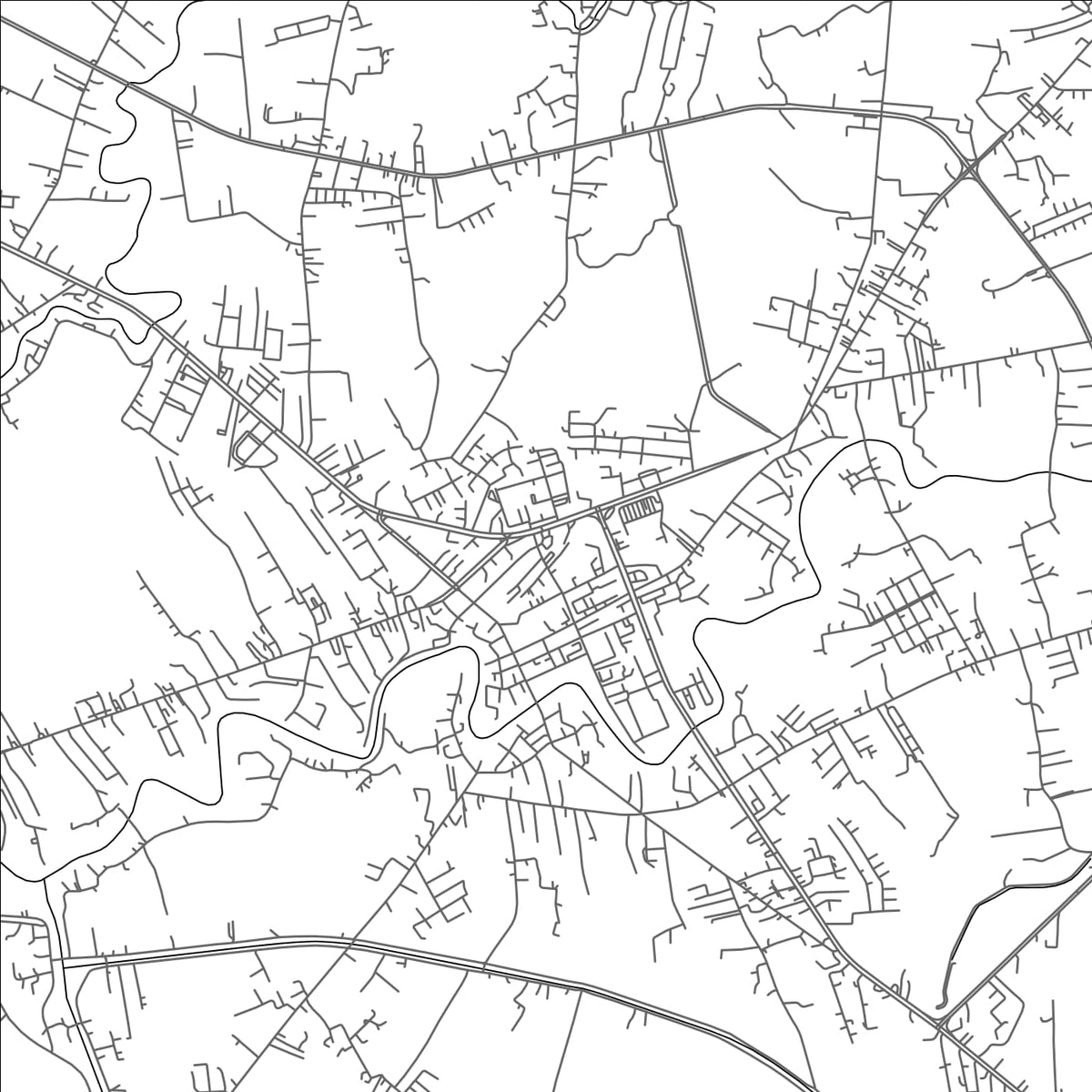 ROAD MAP OF NAKHON NAYOK, THAILAND BY MAPBAKES