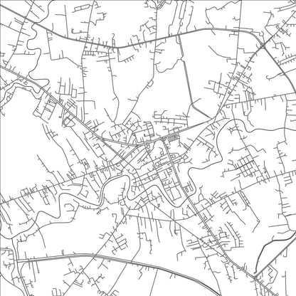 ROAD MAP OF NAKHON NAYOK, THAILAND BY MAPBAKES