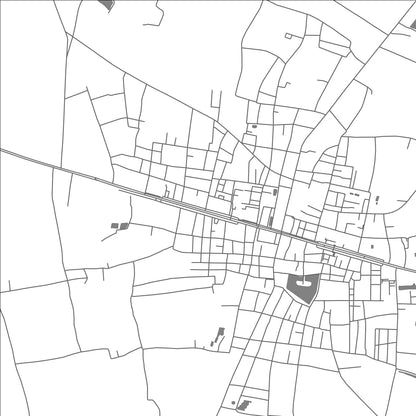 ROAD MAP OF NONG KI, THAILAND BY MAPBAKES