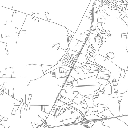 ROAD MAP OF PAK CHONG, THAILAND BY MAPBAKES