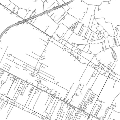 ROAD MAP OF PATHUM THANI, THAILAND BY MAPBAKES