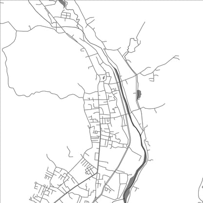 ROAD MAP OF PHANGNGA, THAILAND BY MAPBAKES