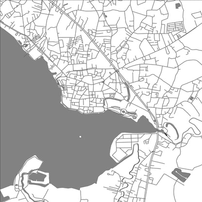 ROAD MAP OF PHAYAO, THAILAND BY MAPBAKES