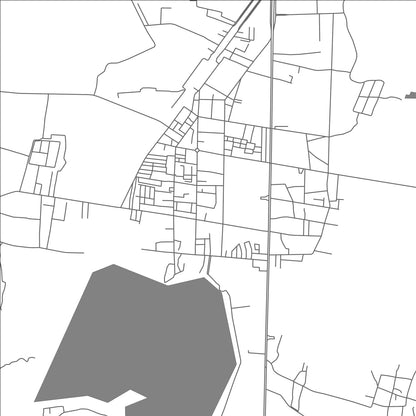 ROAD MAP OF PHON, THAILAND BY MAPBAKES
