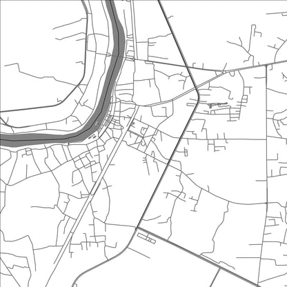 ROAD MAP OF PHOTHARAM, THAILAND BY MAPBAKES