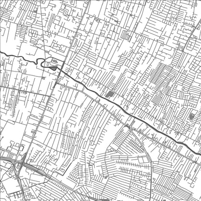 ROAD MAP OF SAMRONG, THAILAND BY MAPBAKES