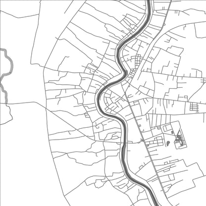 ROAD MAP OF SAWANKHALOK, THAILAND BY MAPBAKES