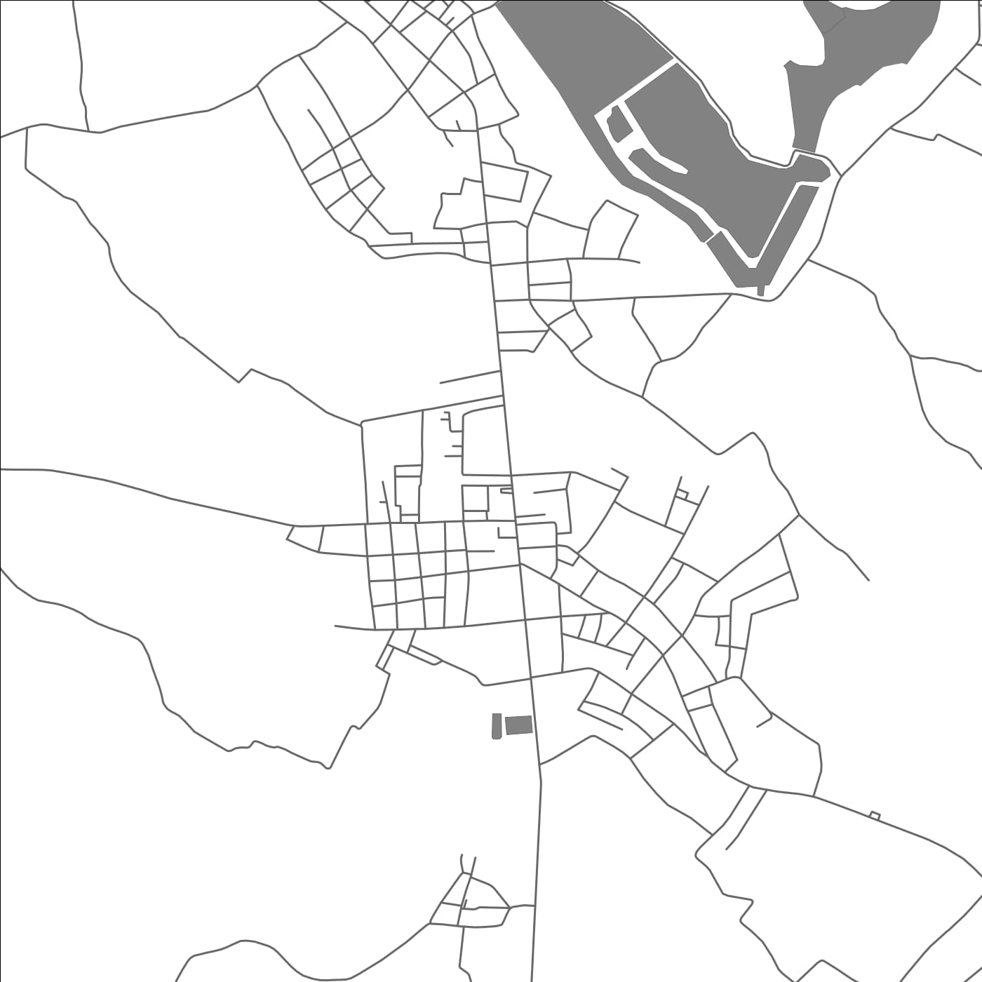 ROAD MAP OF SI WILAI, THAILAND BY MAPBAKES