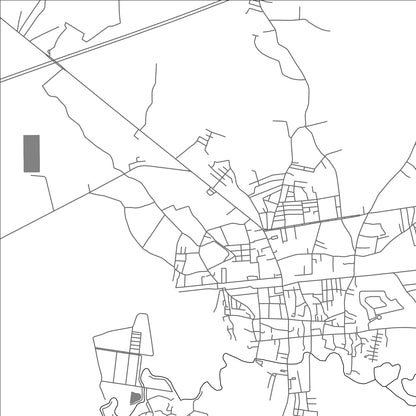 ROAD MAP OF SIKHIO, THAILAND BY MAPBAKES