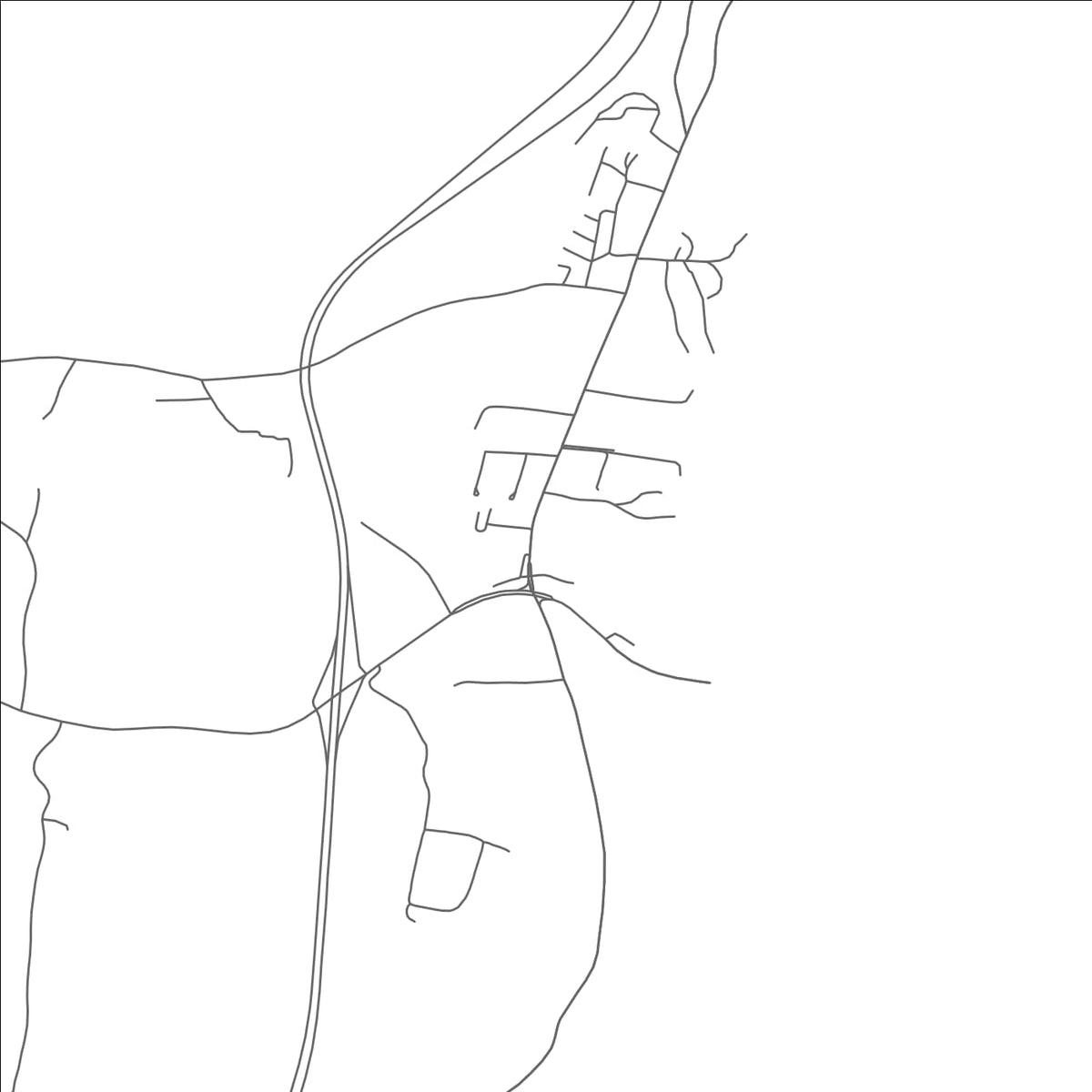 ROAD MAP OF ASCUTNEY, VERMONT BY MAPBAKES