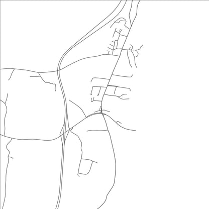 ROAD MAP OF ASCUTNEY, VERMONT BY MAPBAKES
