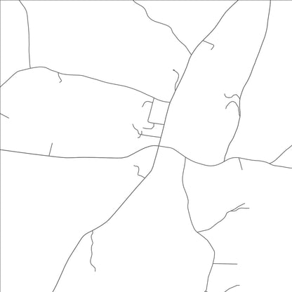 ROAD MAP OF BAKERSFIELD, VERMONT BY MAPBAKES