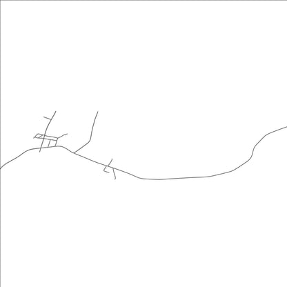 ROAD MAP OF BEECHER FALLS, VERMONT BY MAPBAKES