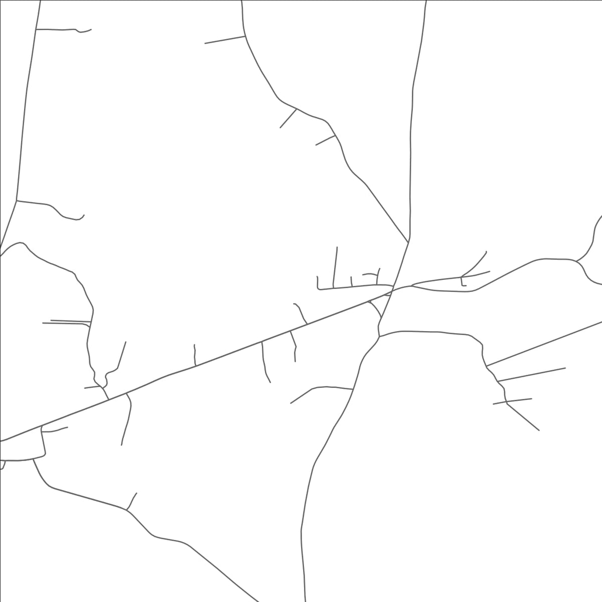 ROAD MAP OF EAST POULTNEY, VERMONT BY MAPBAKES