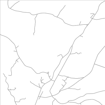 ROAD MAP OF GREENSBORO BEND, VERMONT BY MAPBAKES