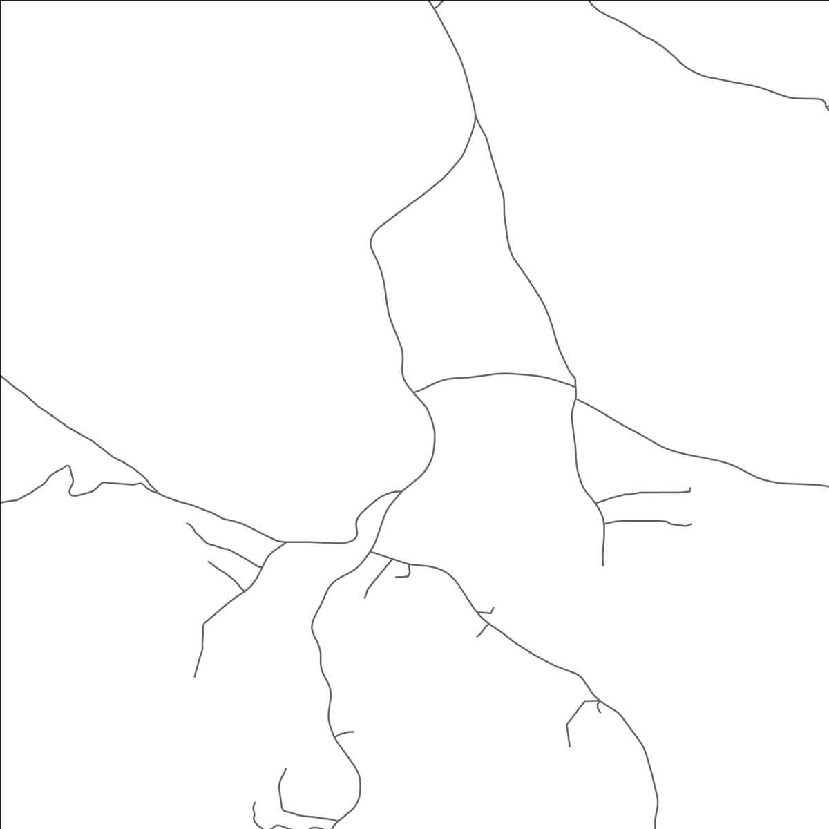 ROAD MAP OF HANKSVILLE, VERMONT BY MAPBAKES