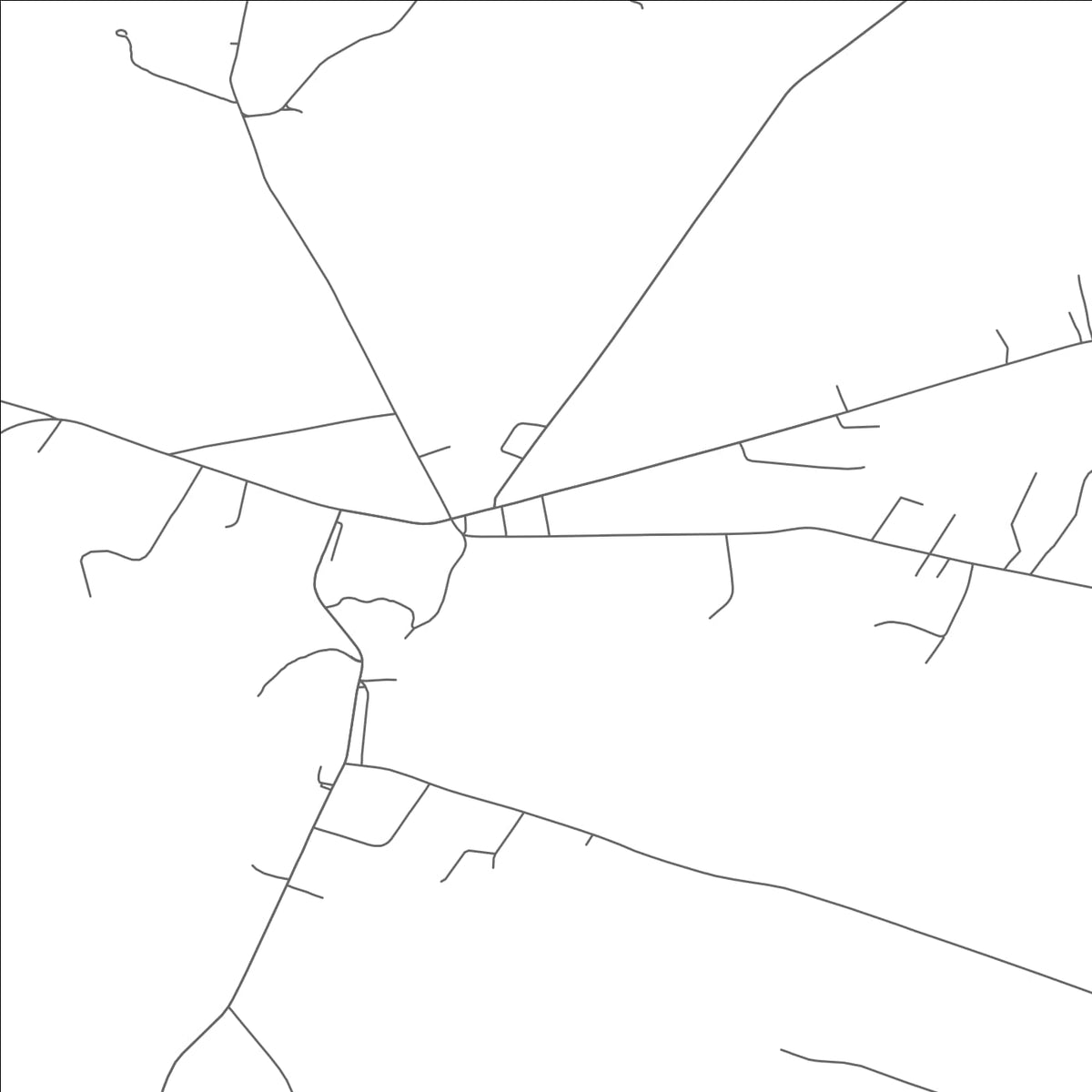 ROAD MAP OF HIGHGATE CENTER, VERMONT BY MAPBAKES