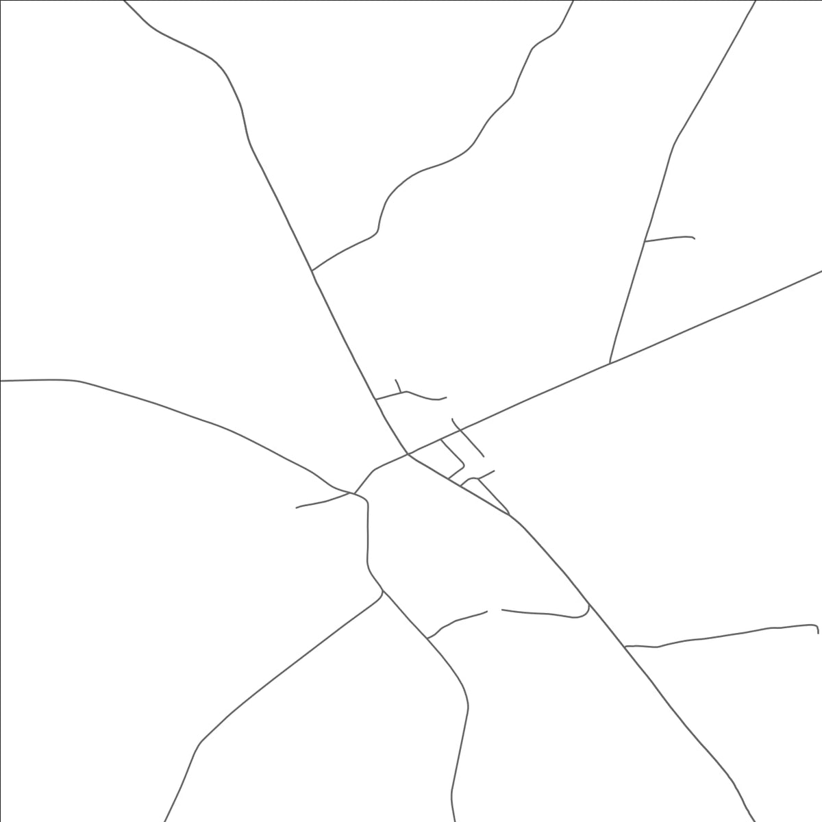 ROAD MAP OF NEWPORT CENTER, VERMONT BY MAPBAKES