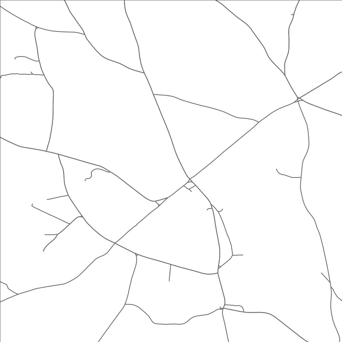 ROAD MAP OF PEACHAM, VERMONT BY MAPBAKES