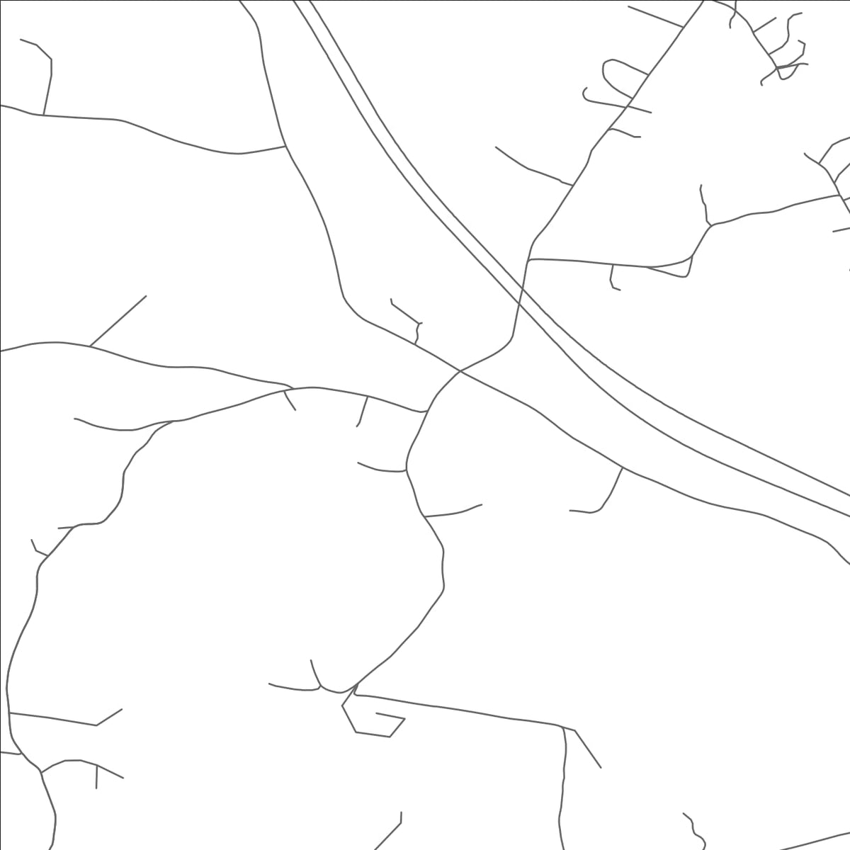 ROAD MAP OF SHEFFIELD, VERMONT BY MAPBAKES