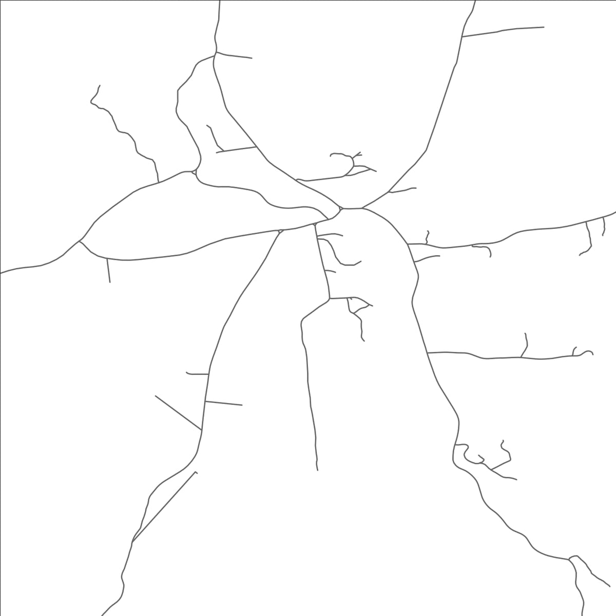 ROAD MAP OF SOUTH LINCOLN, VERMONT BY MAPBAKES