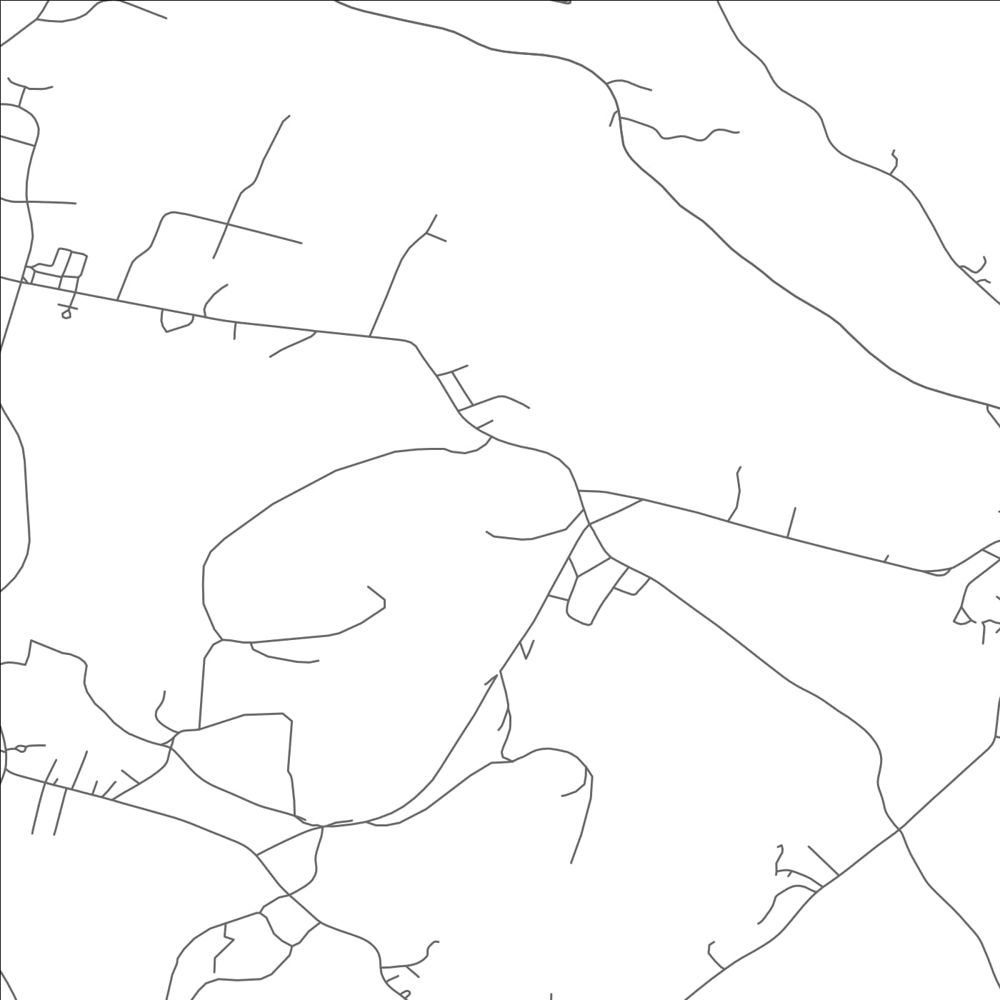 ROAD MAP OF WEBSTERVILLE, VERMONT BY MAPBAKES